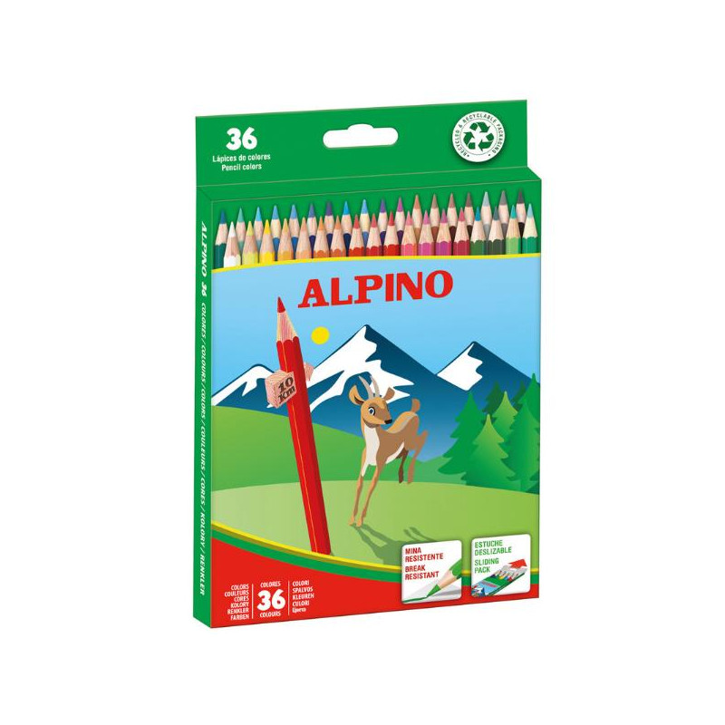 ALPINO PINTURAS 36 COLORES