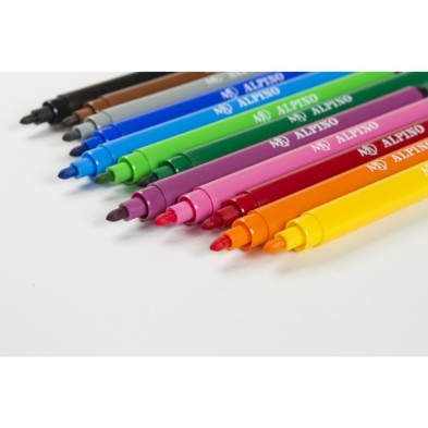 ALPINO ROTULADORES 12 COLORES