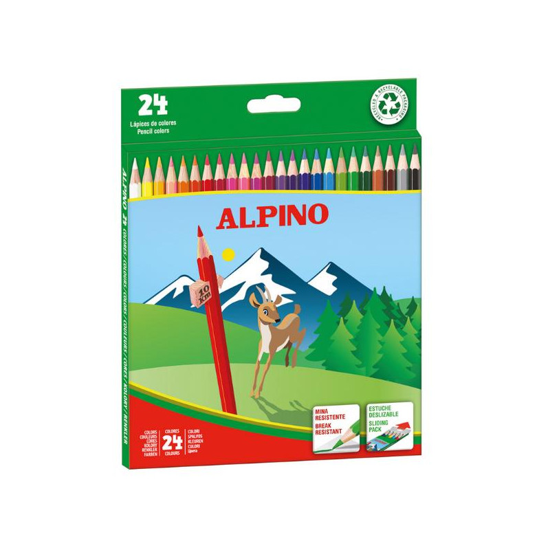 ALPINO PINTURAS 24 COLORES