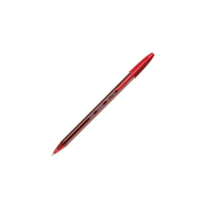 BIC CRISTAL ULTRAFINE ROJO