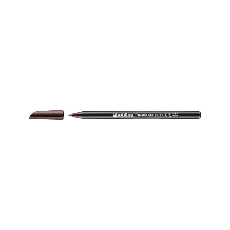 EDDING 1200 MARRON OSCURO COL.018