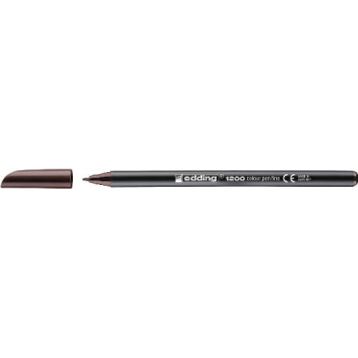EDDING 1200 MARRON OSCURO COL.018