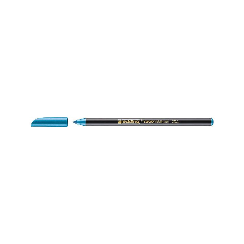 EDDING 1200 METALIC AZUL