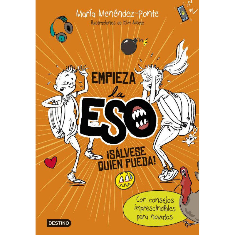 EMPIEZA LA ESO. ?S?LVESE QUIEN PUEDA!. ILUSTRACIONES DE KIM AMATE