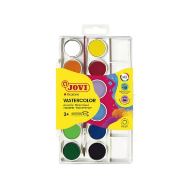 JOVI ACUARELAS 12 COLORES