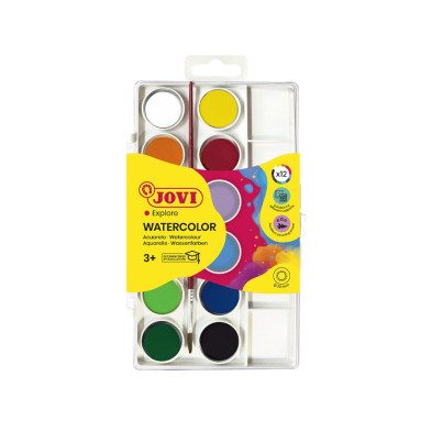 JOVI ACUARELAS 12 COLORES
