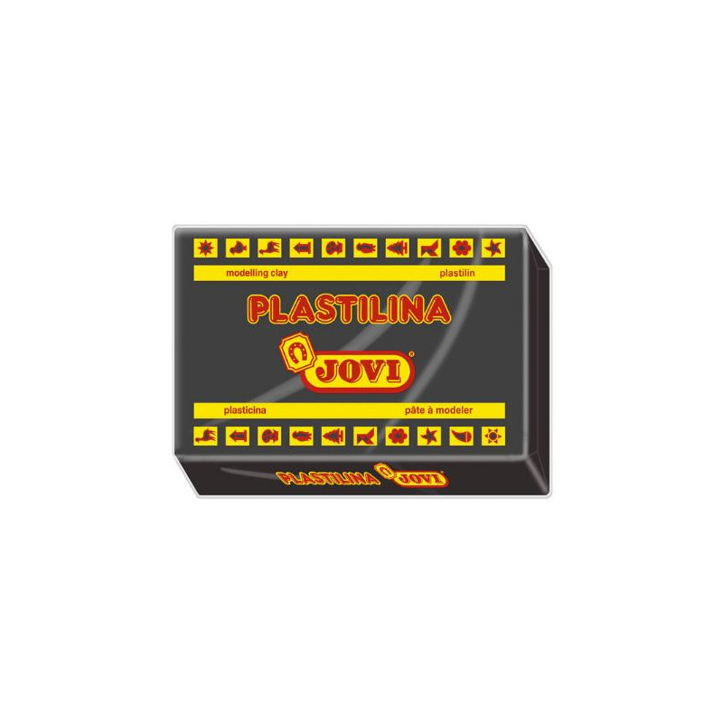 JOVI PLASTILINA 150G. NEGRO