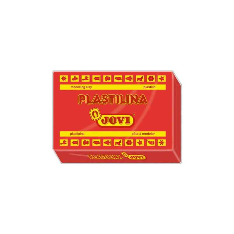 JOVI PLASTILINA 150G. ROJO