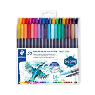 STAEDTLER CAJA 36 ROTU PINCEL Y FINO