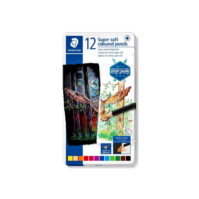 STAEDTLER CJ. 12 LAPIZ SUPER SOFT