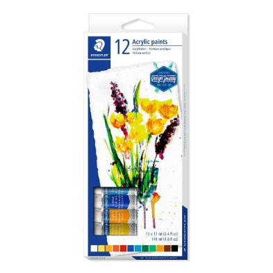 STAEDTLER EST. 12 PINTURAS ACRILICAS