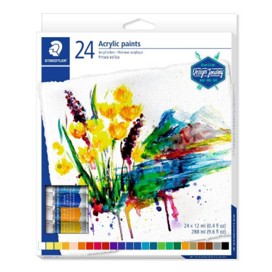 STAEDTLER EST. 24 PINTURAS ACRILICAS
