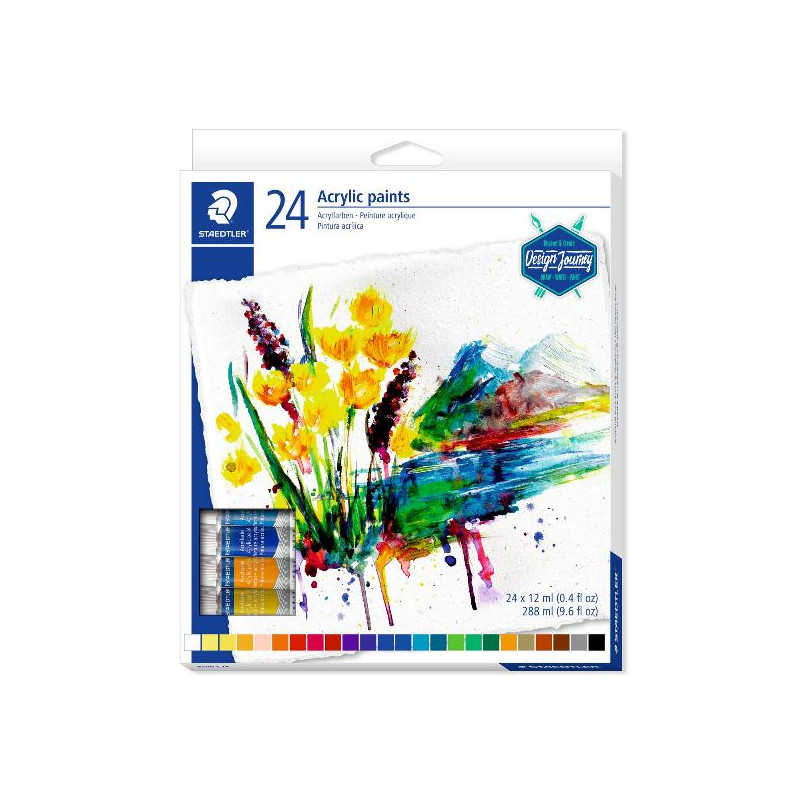 STAEDTLER EST. 24 PINTURAS ACRILICAS