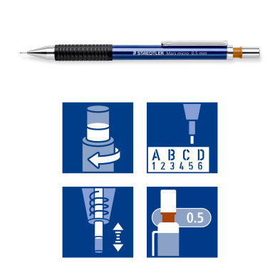 STAEDTLER PORTAMINAS 775 0.5