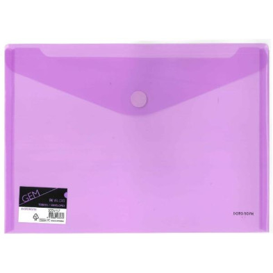 STAEDTLER DATABANK SOBRE CON VELCRO VIOLETA