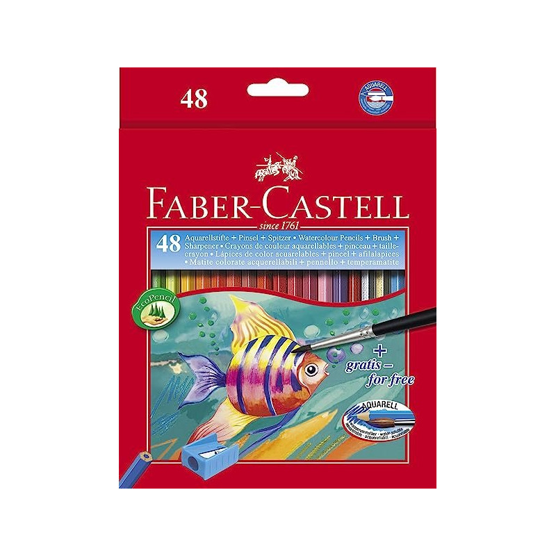 FABER-CASTELL CJ. 48 LAPIZ ACUARELABLE