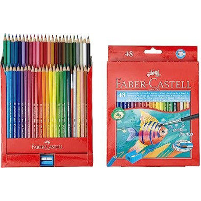 FABER-CASTELL CJ. 48 LAPIZ ACUARELABLE