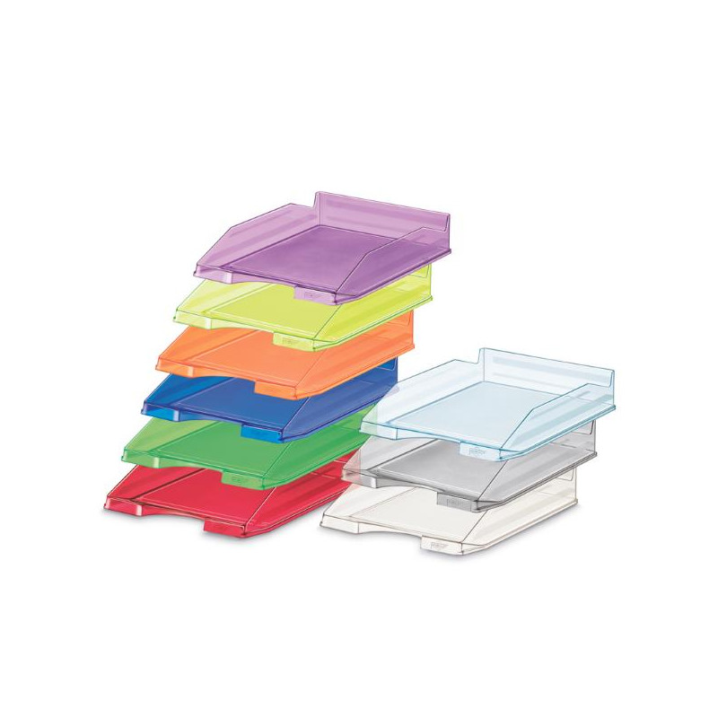FAIBO BANDEJA SOBREMESA PLASTICO TRANSPERENTE