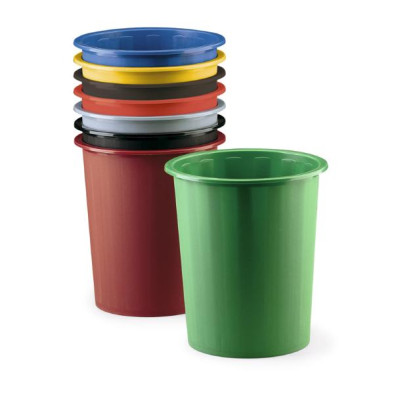 FAIBO PAPELERA PLASTICO 305 AMARILLA