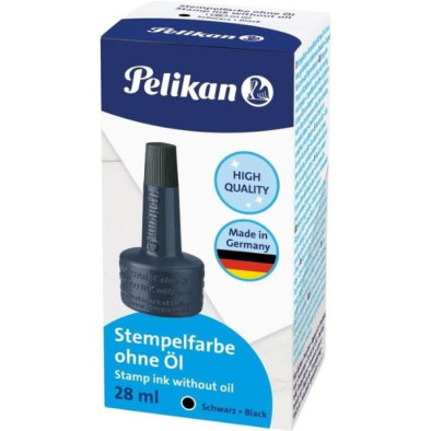 PELIKAN TINTA TAMPON 30ML NEGRO