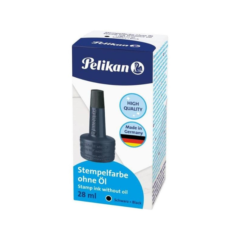 PELIKAN TINTA TAMPON 30ML NEGRO