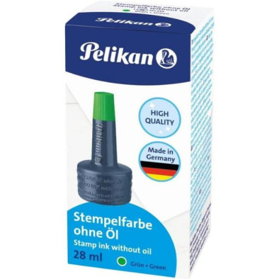 PELIKAN TINTA TAMPON 30ML VERDE