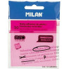 MILAN 50 NOTAS ADHESIVAS TRANS. ROSA