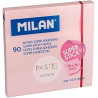 MILAN 90 NOTAS ADH. 76 X 76 ROSA PASTEL