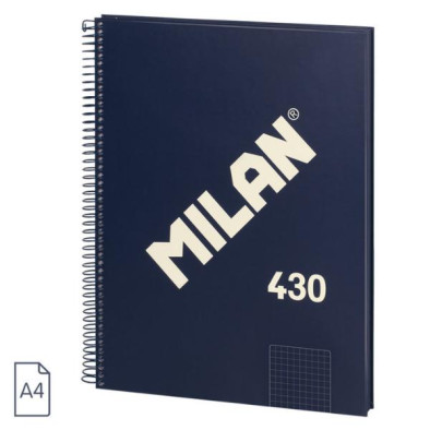 MILAN BLOC A4 80H 95GR MICRO AZUL