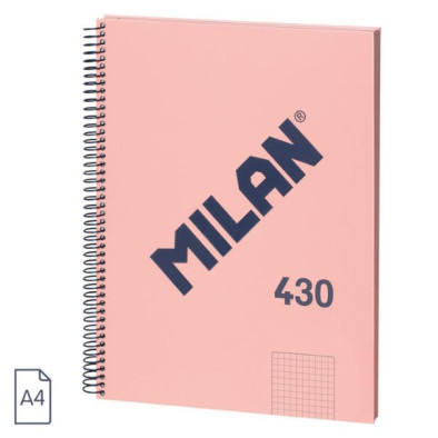 MILAN BLOC A4 80H 95GR MICRO ROSA