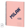 MILAN BLOC A4 80H 95GR MICRO ROSA