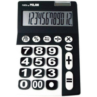 MILAN CALCULADORA 12 DIG. 150412B