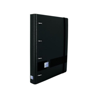 OXFORD CARPEBLOC A5 PLASTICO NEGRO