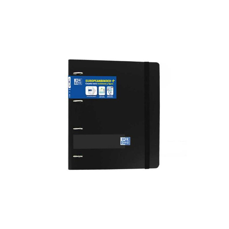 OXFORD CARPEBLOC PLASTICO NEGRO