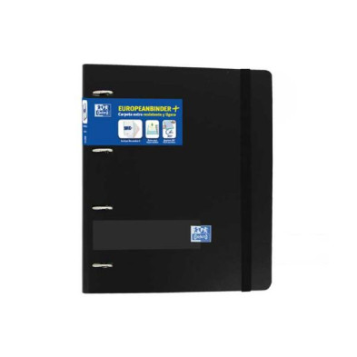 OXFORD CARPEBLOC PLASTICO NEGRO