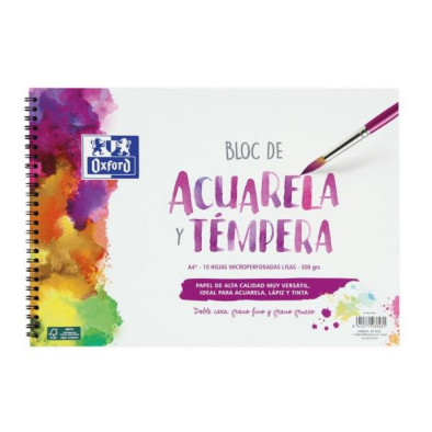 OXFORD BLOC 20H A4 180G. ACUARELA Y TEMPERA