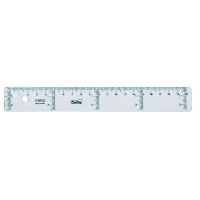 SAFTA REGLA 20 CM