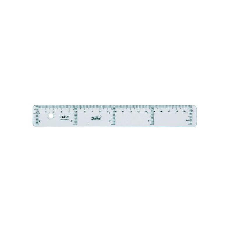 SAFTA REGLA 20 CM