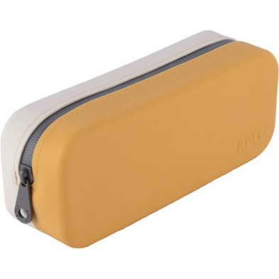APLI PORTATODO SILICONA BICOLOR MOSTAZA