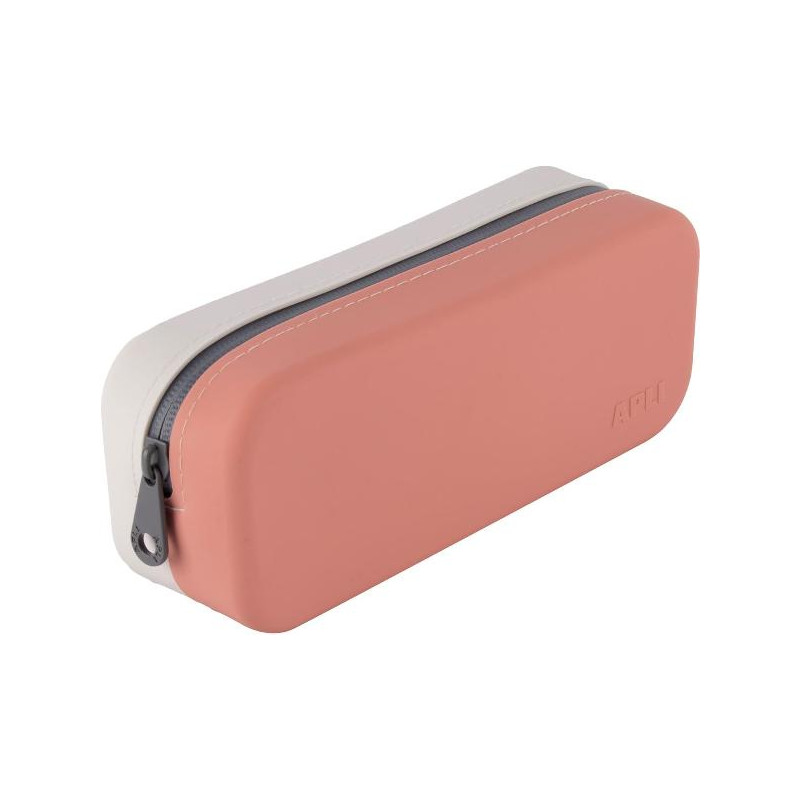 APLI PORTATODO SILICONA BICOLOR ROSA