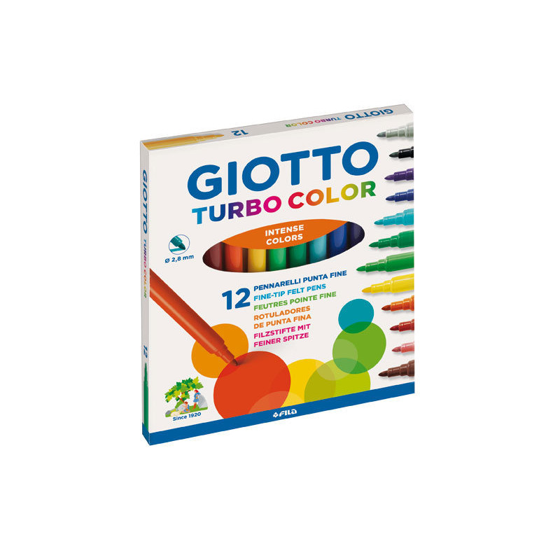 GIOTTO ROTULADORES 12 COLORES