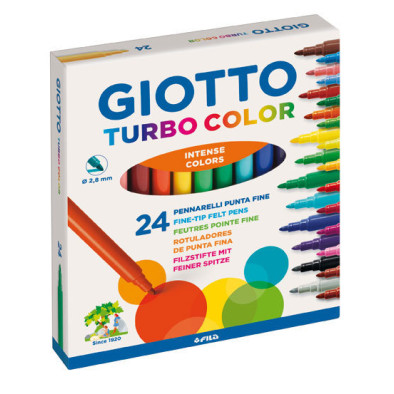 GIOTTO ROTULADORES 24 COLORES