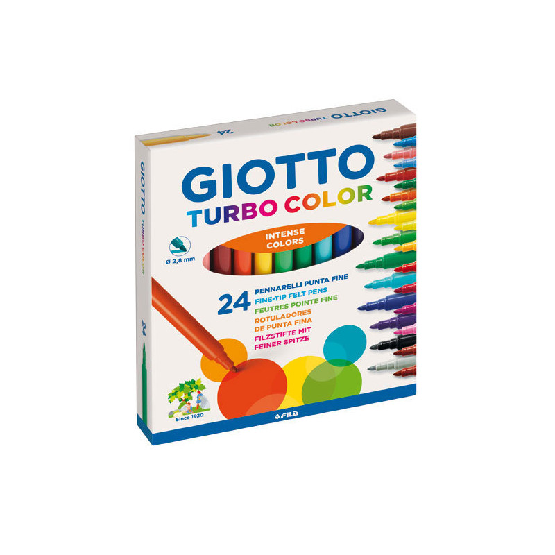 GIOTTO ROTULADORES 24 COLORES
