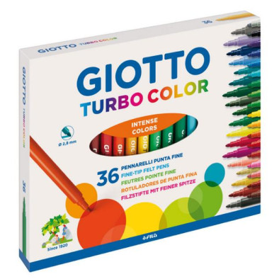 GIOTTO ROTULADORES 36 COLORES