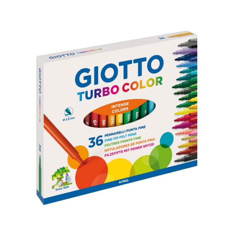 GIOTTO ROTULADORES 36 COLORES