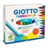 GIOTTO TURBO MAXI ROTULADORES 24 COLORES
