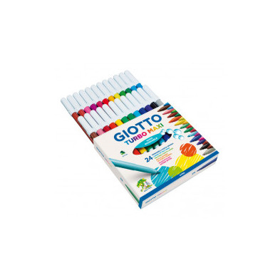 GIOTTO TURBO MAXI ROTULADORES 24 COLORES