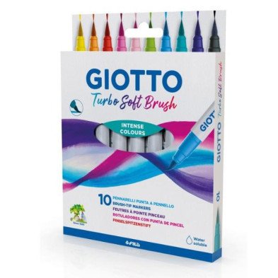 GIOTTO TURBO SOFT BRUSH CAJA 10 COL