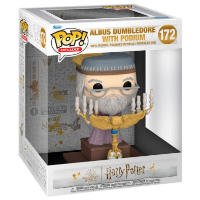 FUNKO POP HP DUMBLEDORE WITH PODIUM