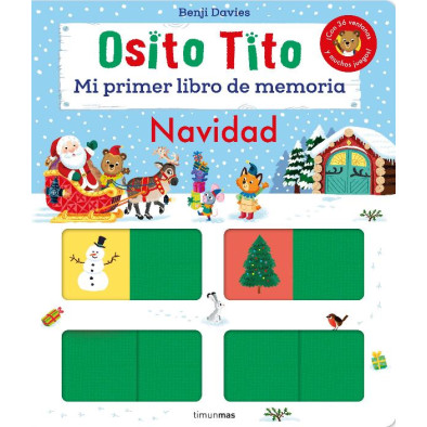 OSITO TITO. MI PRIMER LIBRO DE MEMORIA. NAVIDAD